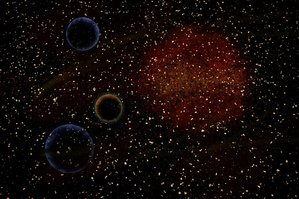 Текстура фона космической вселенной — стоковое фото