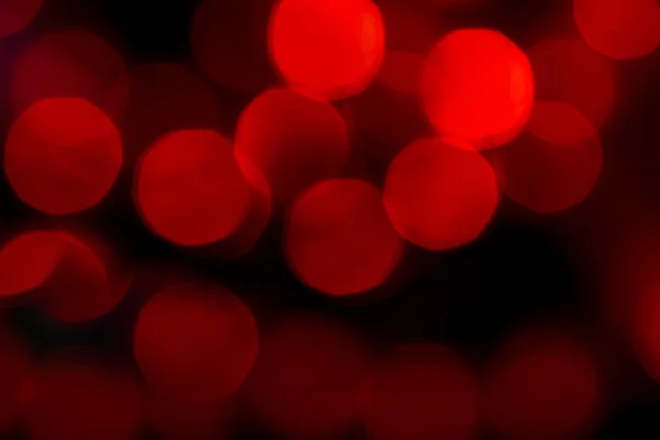 Abstract red bokeh light background — Stock Photo, Image