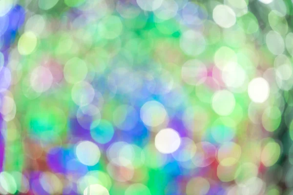 Abstract colorful light bokeh background — Stock Photo, Image