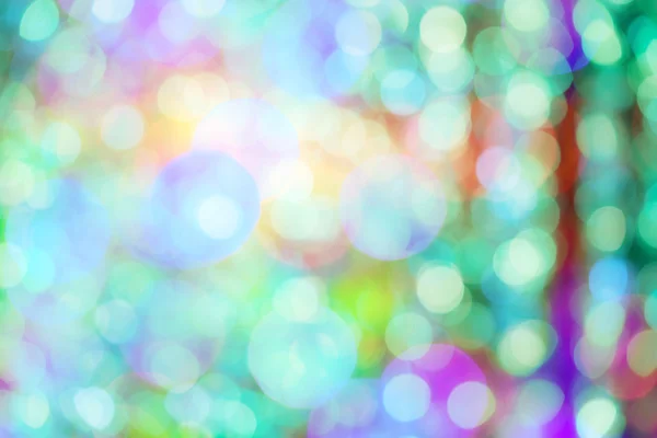 Abstract green and purple light of bokeh background — Stock Photo, Image