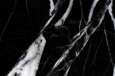 Siyah Mermer desen texure detay