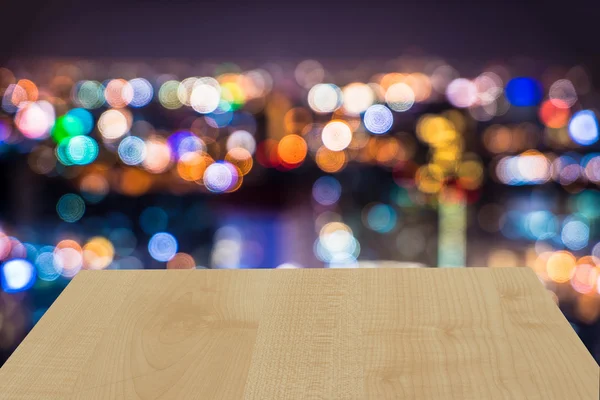 A háttér színes bokeh asztali — Stock Fotó