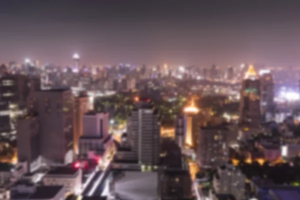 Abstrakte Nacht verschwimmen Stadtbild Hintergrund — Stockfoto
