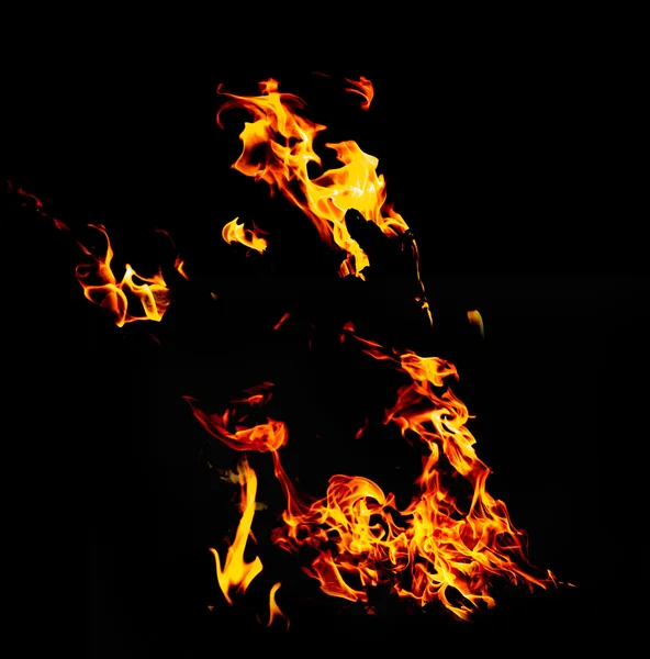 Φωτιά μοτίβο υφής σκούρο φόντο — Φωτογραφία Αρχείου