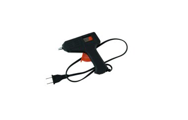 tutkal tabancası izole beyaz arka plan üzerinde