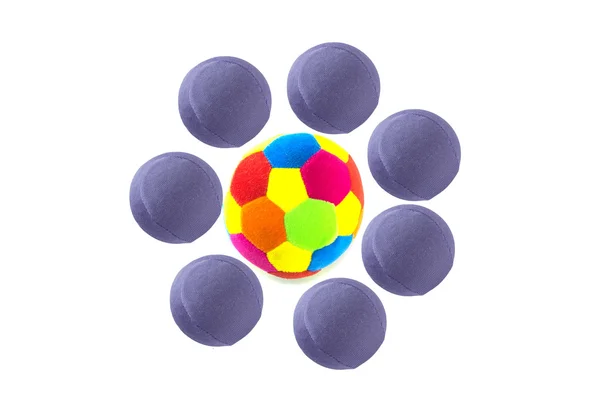 Balls isolated — Stock Photo, Image