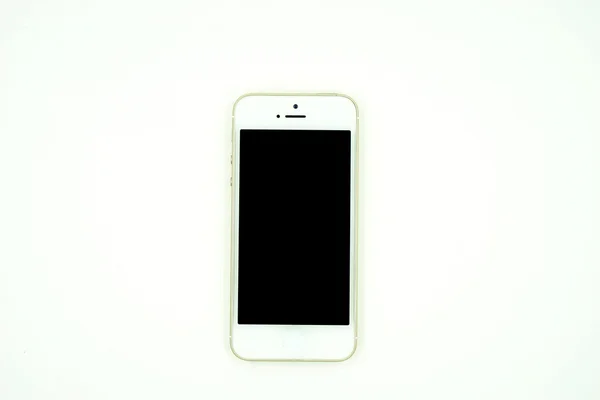 Telefone inteligente, isolar no fundo branco — Fotografia de Stock