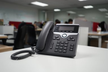 IP telefon ofisinde üzerinden ses