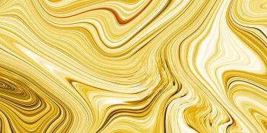 Beyaz ve altın mürekkep mermer, epoksi cilalı yüzey.