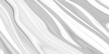 Gri ve beyaz mürekkep mermer, epoksi cilalı yüzey.