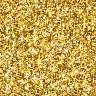 Vector background with gold glitter. clipart
