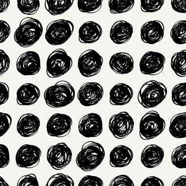 Karalamalar daireler ile Seamless Modeli.