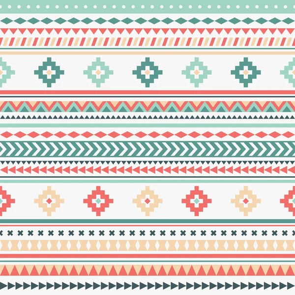 Textura tribal vectorial sin costuras — Archivo Imágenes Vectoriales