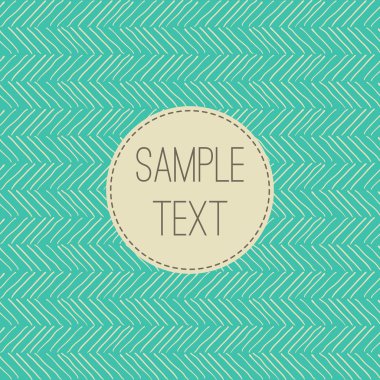 El ile Seamless Modeli hatları çizilmiş. Vektör çizgiler çizim