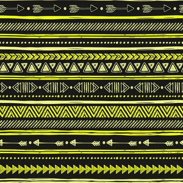 Tribal hand drawn background, ethic doodle pattern. — Stock Illustration Tribal hand drawn background, ethic doodle pattern. Royalty Free Stock Vectors
