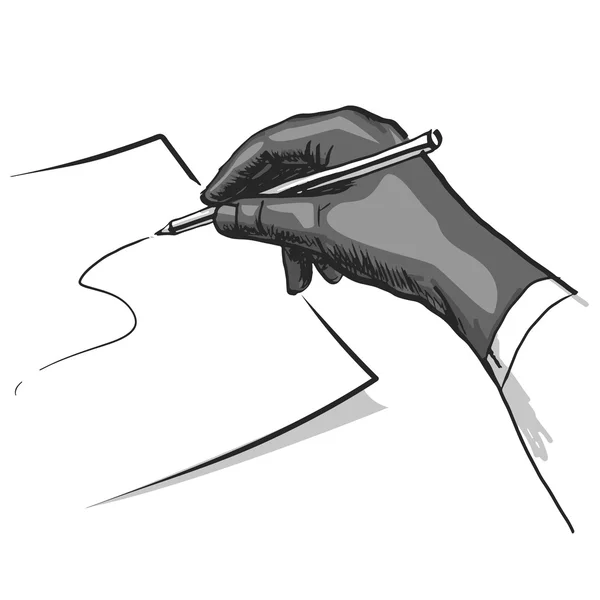 Hand tekent. Vectorillustratie. — Stockvector