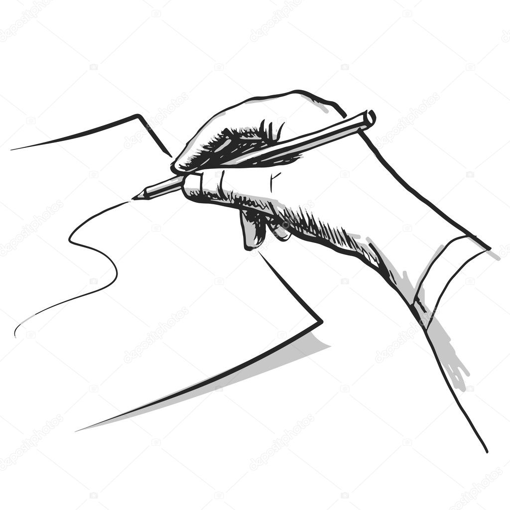 Hand draws. Vector illustration.