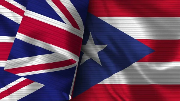 Пуэрто Рико Великобритания Откажутся Печати — стоковое фото