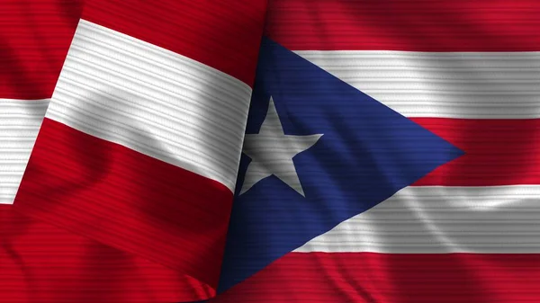 Пуэрто Рико Перу Переосмыслили Текстуру — стоковое фото
