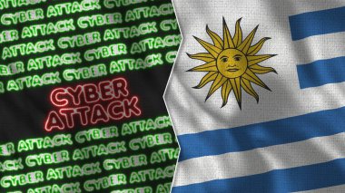Siber Saldırı Ünvanlı Uruguay Gerçekçi Bayrağı
