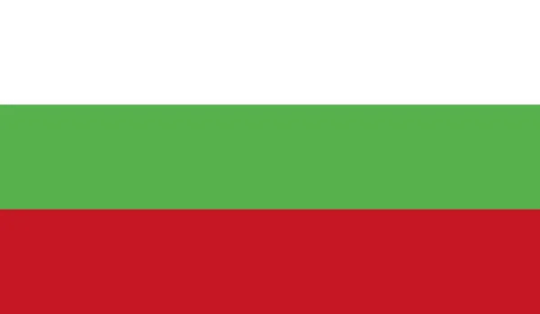 Bulgaria National Country Flag Hivatalos Jelkép Illusztráció — Stock Fotó