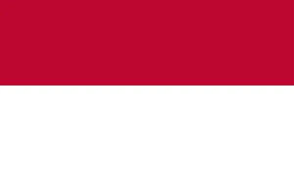 Indonesia National Country Flag Official Sign Symbol Illustration — Stock Photo, Image