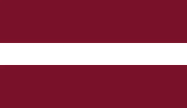 Illustration Symbole Signe Officiel Drapeau National Lettonie — Photo