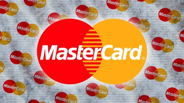 Mastercard Logó Illusztráció — Stock Fotó