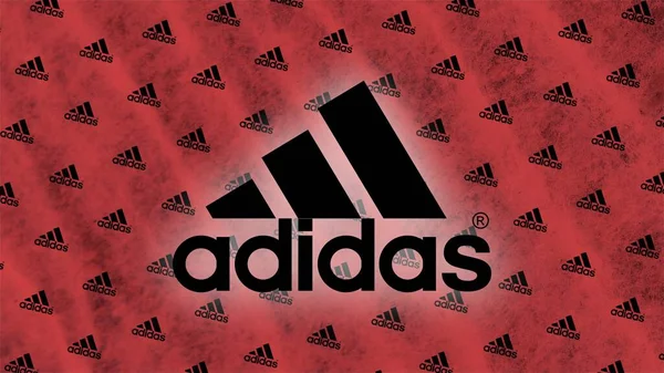 Adidas Logo Illustratie — Stockfoto