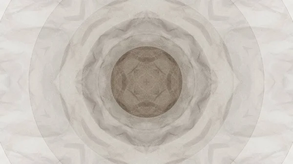 Szary Biały Kalejdoskop Abstrakcyjne Tło Circle Abstract Fractal Kalejdoskop Tło — Zdjęcie stockowe