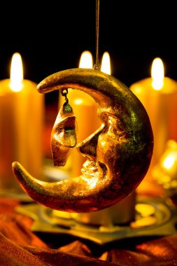 Renkli Noel süslemesi