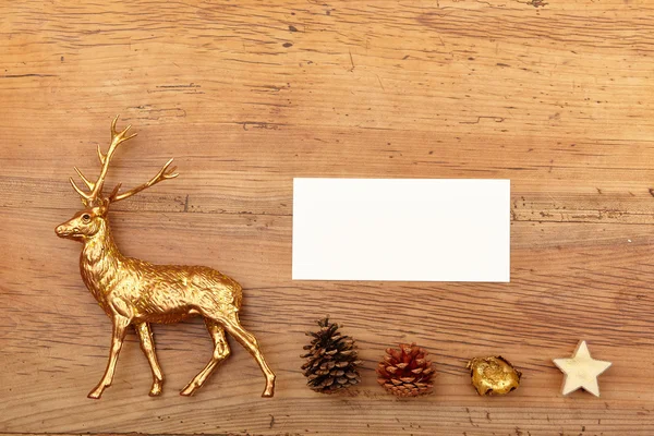 크리스마스 장식, 사슴 그림 — 스톡 사진