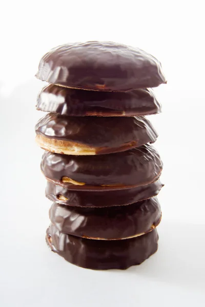 Stacked gingerbread coockies — Stock Photo, Image