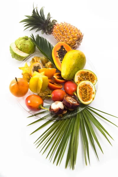 Frutas tropicales diferentes — Foto de Stock