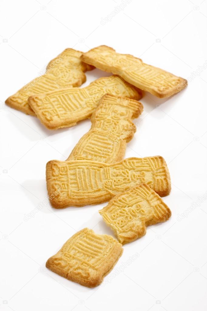Butter almond biscuits Stock Photo by ©TunedIn61 103245378