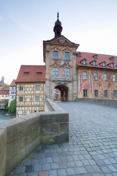 Germania, Bamberga, vecchio municipio — Foto Stock