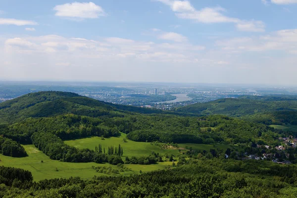 Germany,North Rhine-Westphalia,Siebengebirge,View of bonn town — Stock Photo, Image