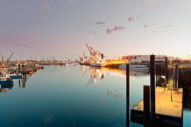 Almanya, Hamburg, görüntülemek Hansahafen, liman bölgesi, kargo sh