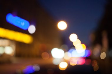 Almanya, Bavyera, puan ışık gece, bokeh