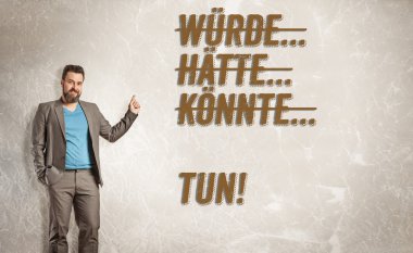 İşadamı metin için işaret olabilir, olur, olur, ben yapmak