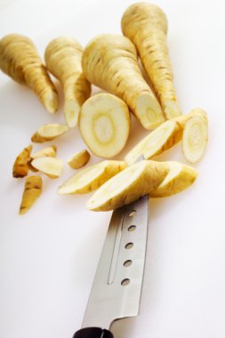 Parsnips ve bıçak