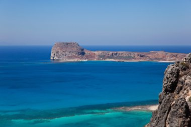 Yunanistan, Girit, Gramvoussa, doğa manzarası