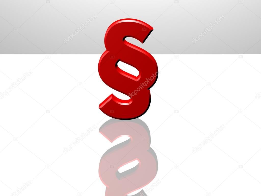 German paragraph sign, law or legal concept Stock Photo by ©TunedIn61