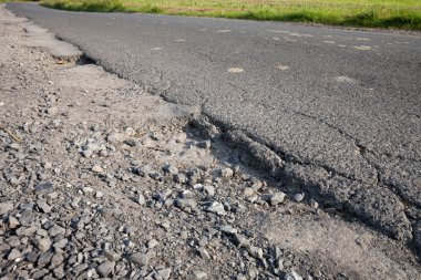 Almanya, road, apshalt, çukur