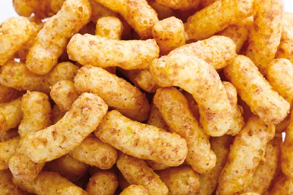 Peanut Puffs, full frame, close-up — Stock Photo, Image