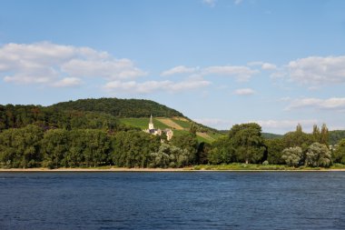 View of Ahrenfels Castle clipart