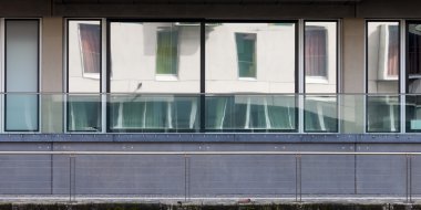 Almanya, Köln, cepheler, Rhine liman