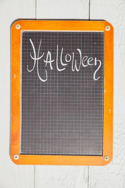 Kreidetafel, Halloween — Stockfoto