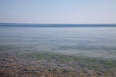 Almanya ' nın kuzeyinde Schleswig-Holstein, Baltık Denizi, su yüzeyi