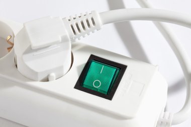 Connectror şerit ile yeşil şalter